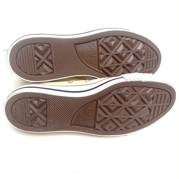 NWOT -Converse Men's Natural White High-Top Sneakers - Picture 4 of 11